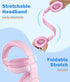 Kids Over-Ear Headphones, Bluetooth Wireless Headphones with Mic, 85/93dB Volume Limited, Stereo Sound, Wired AUX Cord