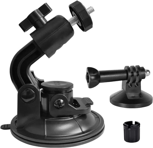 WiTi Suction Cup Mount with Universal Screw Adapter, Compatible with New Outdoor/Blink XT2 and Indoor Camera (Black)