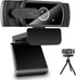 skybess 1080P HD Webcam, Live Stream Web Camera with Microphone and Privacy Cover