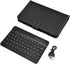 V BESTLIFE Portable Wireless Bluetooth Keyboard with Leather Case, Universal Portfolio Flip Case for 4.5''-6.8'' Phones