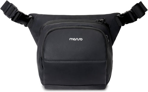 MOSISO Camera Bag, Camera Sling Bag for Photographers, Double Layers Camera Shoulder