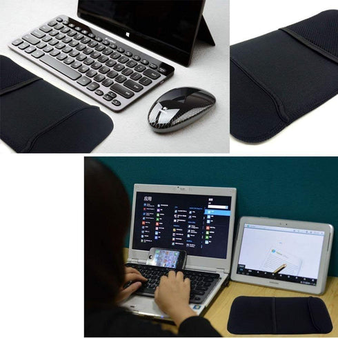 Water-Repellent Soft Protective Case for Apple Magic Keyboard MK2A3LL/A and Magic Mouse, Black