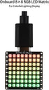 ESP32-S3 Matrix ESP32 S3 Development Board with 8×8 RGB LED Matrix and QMI8658C Attitude Sensor, 17 x Multi-Function GPIO Pins, Supports Wi-Fi and Bluetooth LE, Xtensa 32-bit LX7 Dual-Core Processor by UeeKKoo