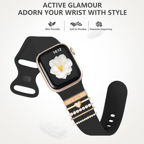 TOZO S3 Smart Watch Band Compatible, Soft Silicone Sport Replacement Straps for TOZO S3 1.83 Inches Smart Watch