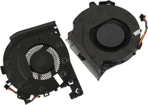 Laptop CPU Cooling Fan, 4Pin Power Connector Fast Cooling for Gaming Laptop, Low Noise Aluminium Alloy Fan