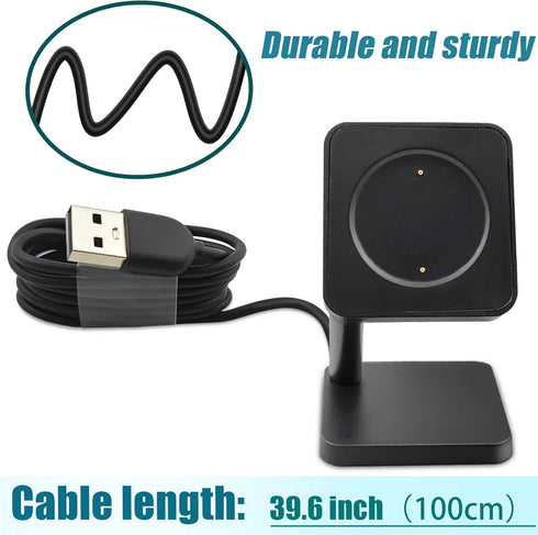 Replacement Charger Stand for Amazfit GTR 4/3/3 Pro/GTS 3 Smart Watch with USB Charger Cable