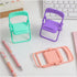nanaxagly 4Pcs 4 Mini Chair Foldable Cell Phone Stand, Portable Funny Cute Cell Phone Holder Stand Compatible