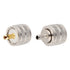 PL-259 UHF Male Plug Crimp Coax Connector Adapter for RG58 LMR195 3D-FB RG142 KSR195 RG400 Cable, Pack of 5