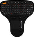Hilitand 2 in 1 Multimedia Keyboard with Trackball Mouse and Touchpad, Mini QWERTY Keyboard for TV Box, Laptop, Computer
