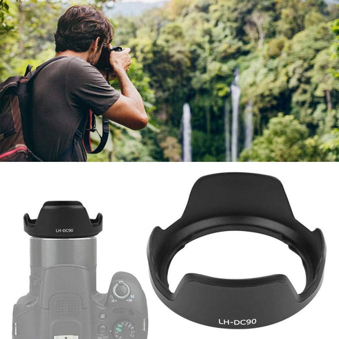 LH-DC90 Plastic Lens Hood Replacement for Canon Power Shot SX60 SX70SH