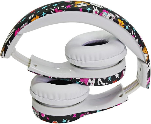 Girls Headphones for Kids, Toddler Headphones with Mic, Audio Sharing Port, Volume Limiting for Boys and Girls, School