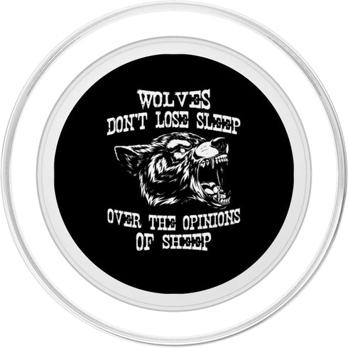 PopSockets MagSafe PopGrip for iPhone: Wolves Don't Lose Sleep Over Opinions Of Sheep Wolf Gift