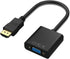 HDMI to VGA 1080P Adapter, HDMI Male to VGA Female with Audio for Laptop, PC, Desktop, TVbox, Xbox