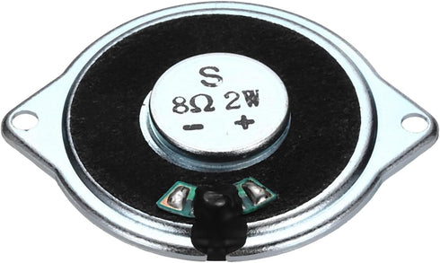 uxcell 1 Pcs 2W 8 Ohm Small Speakers Metal Ear Shell Internal Micro