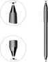 2 in 1 Stylus Pens for iPad,Universal Touch Screens High Sensitive & Precision Capacitive Disc Tip Pen Stylus for Samsung/Galaxy/Kindle/Tablet/Computer/FireTablet (Grey)