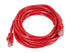 Monoprice Cat6 14ft Red Patch Cable UTP 24AWG 550MHz Pure Bare Copper Snagless RJ45 - Pack of 1