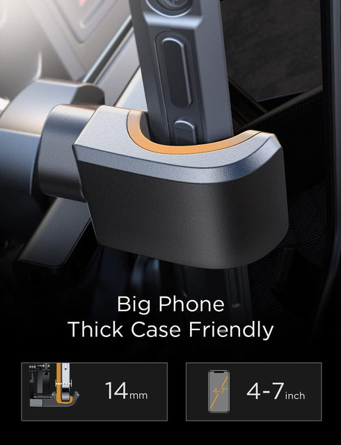 AINOPE 2024 Upgrade Car Phone Holder Mount, Gravity Car Phone Mount with Newest Air Vent Clip for iPhone 15 14 Pro Max