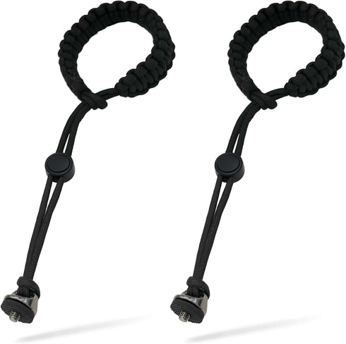 Brvlsoc Adjustable Camera Wrist Strap Nylon Hand Wrist Lanyard with 1/4" Screw Mount