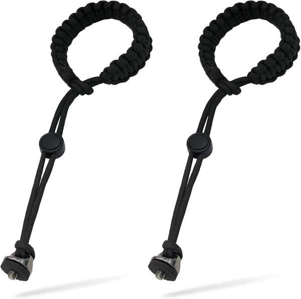 Brvlsoc Adjustable Camera Wrist Strap Nylon Hand Wrist Lanyard with 1/4" Screw Mount