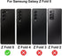 Anti-Blue Privacy Tempered Glass for Samsung Galaxy Z Fold 5, Mirror Anti-Spy Anti-Peeping Screen Protector,