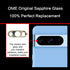2 PCS for ASDAWN Back Rear Camera Lens Glass Replacement for Google Pixel 8 Pro 6.7 Inches with Pre-Installed Adhesive