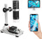 WiFi Digital Microscope for iPhone Android Phone Mac Windows, HD 1080P/720P Video Record, 50-1000X Magnification