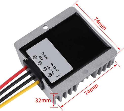 DC DC Converter 48V to 12V - Power Source Voltage Step Down Converter 10A 120W
