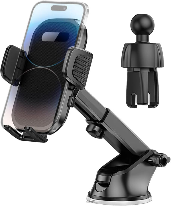 HZEL Car Phone Holder, 2 in 1 Automotive Air Vent Cellphone Stand Mount