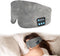 Soft Sleep Eye Mask Bluetooth Headphones, Adjustable Sleep Headband for Sleeping Meditation Insomnia, Wireless Music