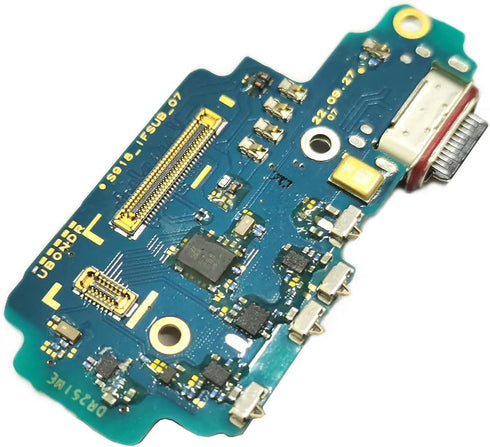 Galaxy S23 Ultra USB Charging Port Flex Cable Replacement SM-S918U Type C Charger Dock Board for Samsung S23 Ultra