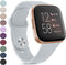 Meliya Silicone Bands Compatible with Fitbit Versa 2, Adjustable Sport Replacement Wristbands for Fitbit Versa 2 /