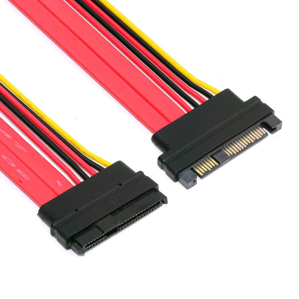 chenyang SFF-8482 Extension Cable, 29Pin Male to Female, 0.5m