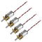 DWEII 4Pcs Mini Micro N20 Gear Motor DC 3V-6V Slow Speed Full Metal