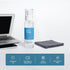 Click Clean Screen Cleaner Refill Kits - 4 oz Cleaner Refill and 1 Microfiber Cloth(7.8 x 7.8in), 1 Mini Refill Funnel + 1 Sprayer - Specially Designed for Click Clean Cleaning Products