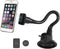 Macally Windshield Phone Mount for Car - Magnetic Suction Cup Window Holder with 8" Long Gooseneck Arm & Strong Magnet