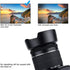 JJC EW-63C Reversible Lens Hood Sun Shade for Canon EOS Rebel T8i T7i T6i T5i SL3 SL2 90D 80D 70D 77D with Kit Lens
