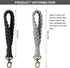 3 Pack Boho Macrame Phone Wrist Strap with 3 Pcs Phone Tether Tabs, Cell Phone Lanyard Bracelet Handmade Smartphone Wristlet Keychain with Universal Strap Keyring Holder Connector Patch for Women Men