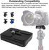 2 Pack 50mm Quick Release Plate with 1/4 "-20 Camera Screw, Tripod Mount Plate Fits Arca Swiss Standard