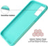 TJS Samsung Galaxy A32 5G Case with Tempered Glass Screen Protector, Glitter Bling Cute Design (Teal)