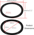 6" x 9" Speaker Grill Covers - Car Speaker Subwoofer Guard Protector, ABS Plastic Frame with Metal Mesh, Black