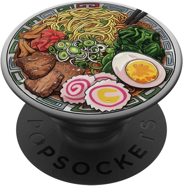Ramen Lover Japanese Food Noodle Soup Anime Lover PopSockets Standard PopGrip