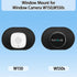 CERCGVEL W150/W550s, (2 Pack) Angled Window Mount Compatible with Girafit Window Camera Self-Adhesive Mount