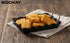 6 Pcs Artificial Chicken Nuggets, Realistic Fake Food Prop PVC Model Fake Fried Chicken Chunks for Restaurant, Kitchen