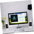 Mobestech Computer Speakers 2pcs Portable Wired Sound Powered Speakers for Desktop Mini Speaker