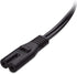 Omnihil 10 Feet AC Power Cord Compatible with VANKYO Leisure 3 (Upgraded Version) 2200 lumens LED Portable Projector