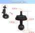 Windshield Suction Cup Bracket Mount for 7-10.36 Inch Monitor Display - Adjustable Metal-Made Load-Bearing Holder