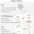 Air Key Finder Tag Coffee - Bluetooth Smart Key Tracker Tag for iOS, Keep Track of Important Items