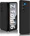 Z Fold 6 Liquid Silicone Case for Samsung Galaxy Z Fold6 5G, Slim Anti-Scratch Protective Cover for 7.6-inch, Black