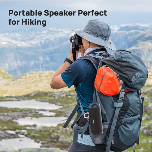 RIENOK Portable Bluetooth Speaker, 30W Dual Pairing, IPX7 Waterproof, True Wireless Stereo HD Sound for Home, Party