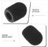 Veemoon 5pcs Conductive Touch Screen Stylus Tips, Capacitive Silicone Rubber Pen Nibs for Touch Screens Handwriting